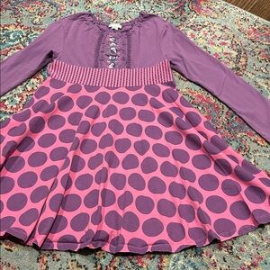 Naartjie girls‎ long sleeved dress k7166
